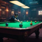 Mini Clip Eight Ball Pool